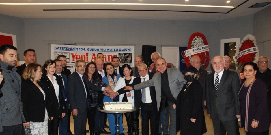 Yeni Adana gazetesi 104. yayın yılını kutladı