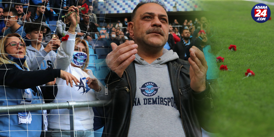 Adana Demirspor taraftarları Ahmet Çalık’ı unutmadı