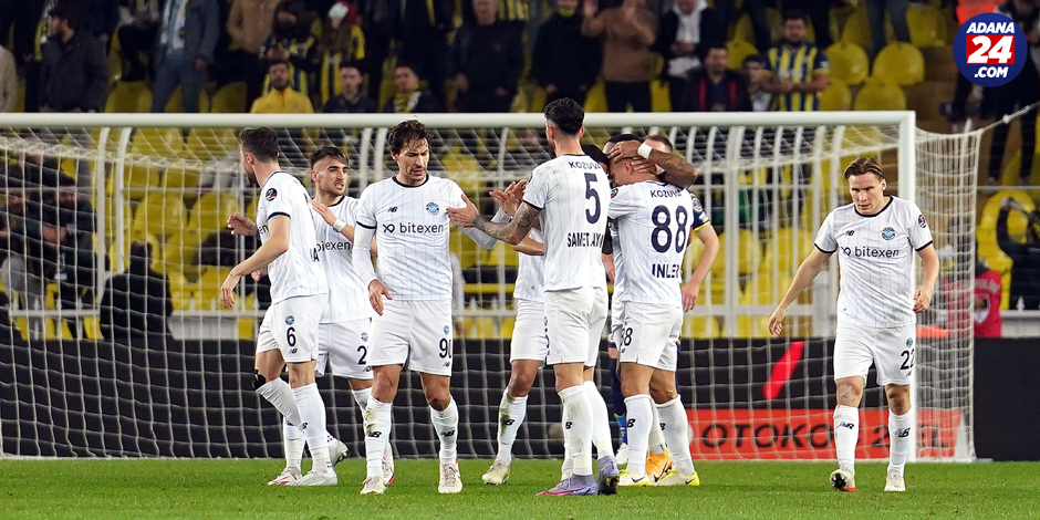 Kadıköy'de ilk yarı bitti: Adana Demirspor Fenerbahçe'ye 5 dakika sonra yanıt verdi!