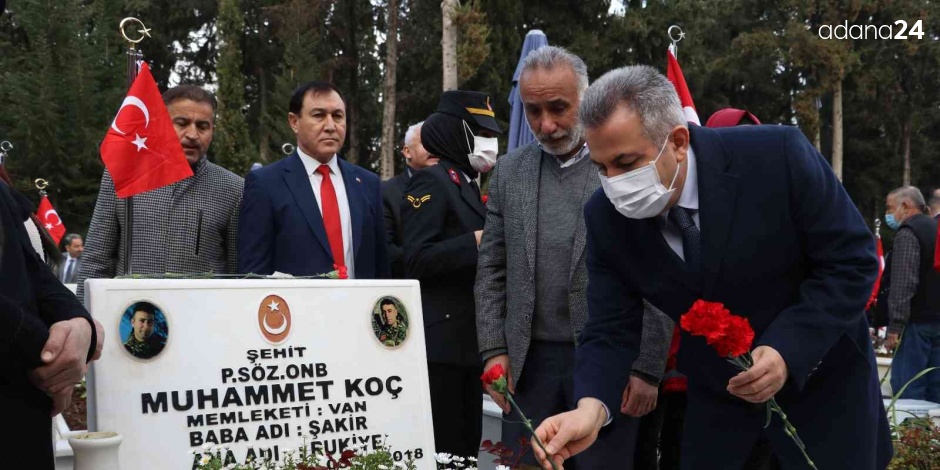 Adana’da Çanakkale Zaferi’nin 107.yıl dönümü kutlandı
