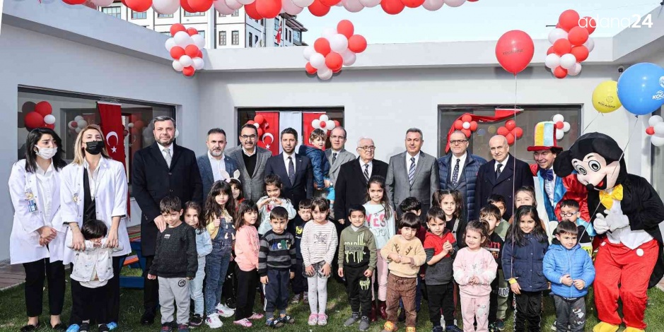 Yüreğir Belediyesi Hanım Sabuncu kreşi açıldı