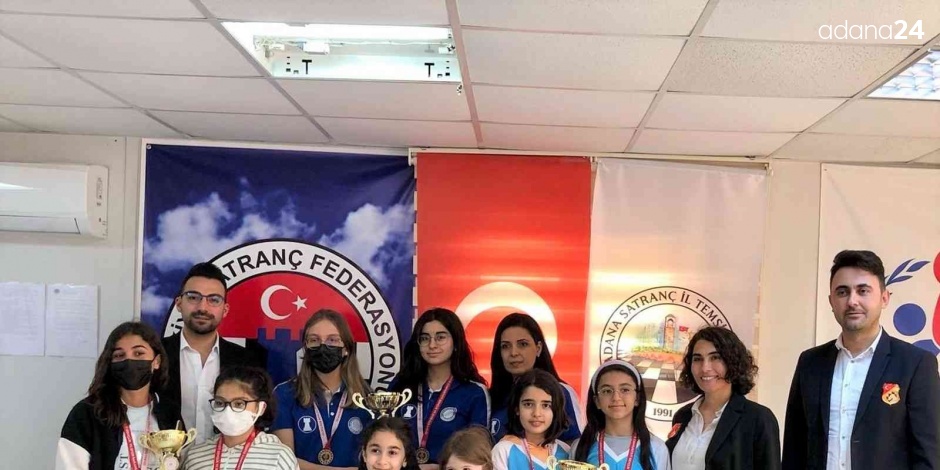 Seyhan Belediyespor Kulübü satrançta Adana birincisi