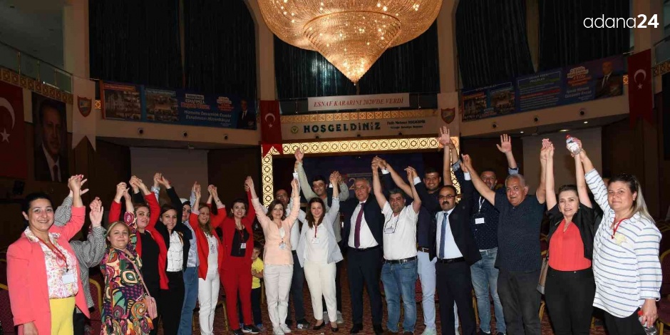 Adana ESOB’ta Başkan Göger yeniden seçildi