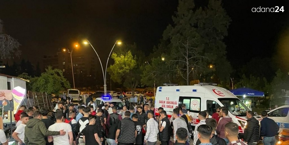 Adana’da lunaparkta bıçaklı kavga: 3 yaralı
