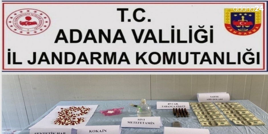 Adana’da uyuşturucu operasyonu