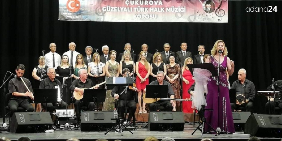 Çukurova Güzelyalı THM Korosu’ndan konser