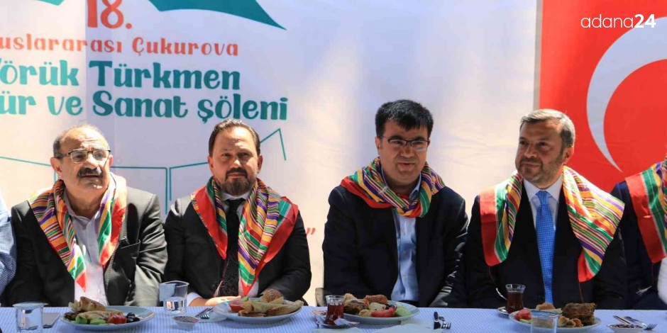 Uluslararası Çukurova Yörük Türkmen ve Sanat Şenliği başladı